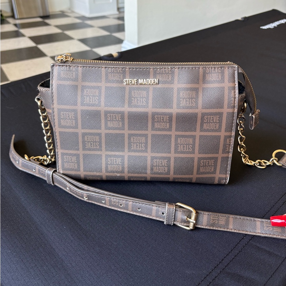 Steve Madden Purse RARE Brown